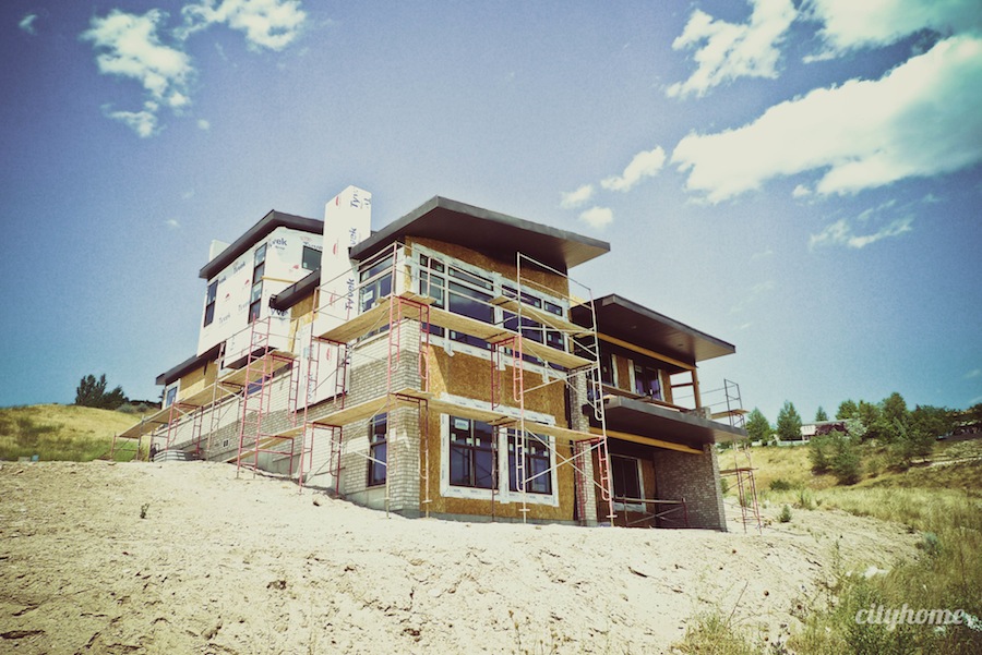 Columbus Court Modern Home Development | Construction Progress