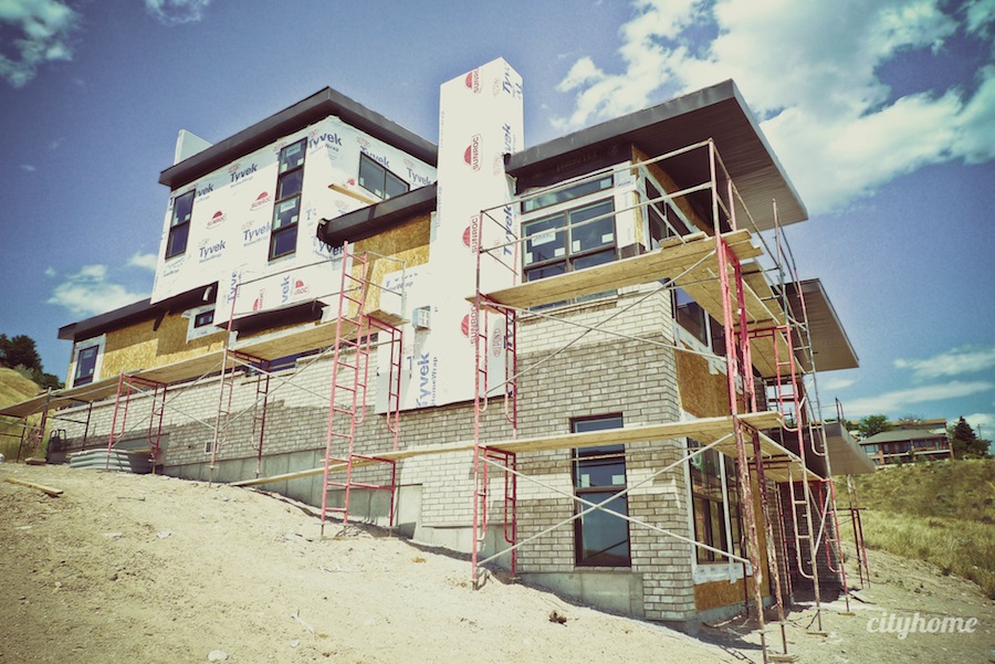 Columbus Court Modern Home Development | Construction Progress
