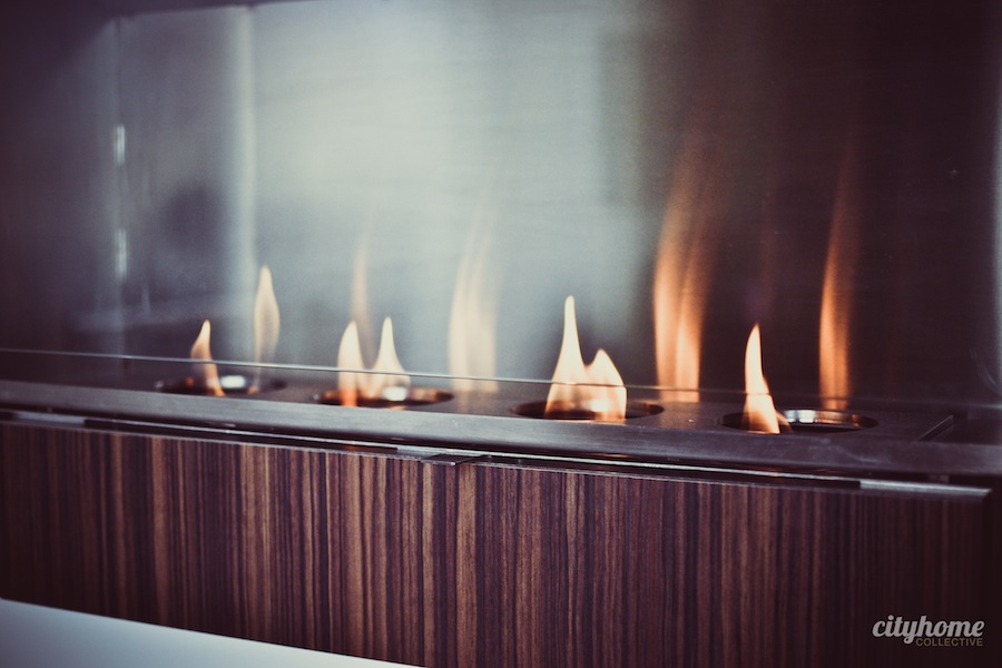 Bioethanol fireplace - FOYER N°2 - Cheminées Bio Art Concept - contemporary  / open / 2-sided